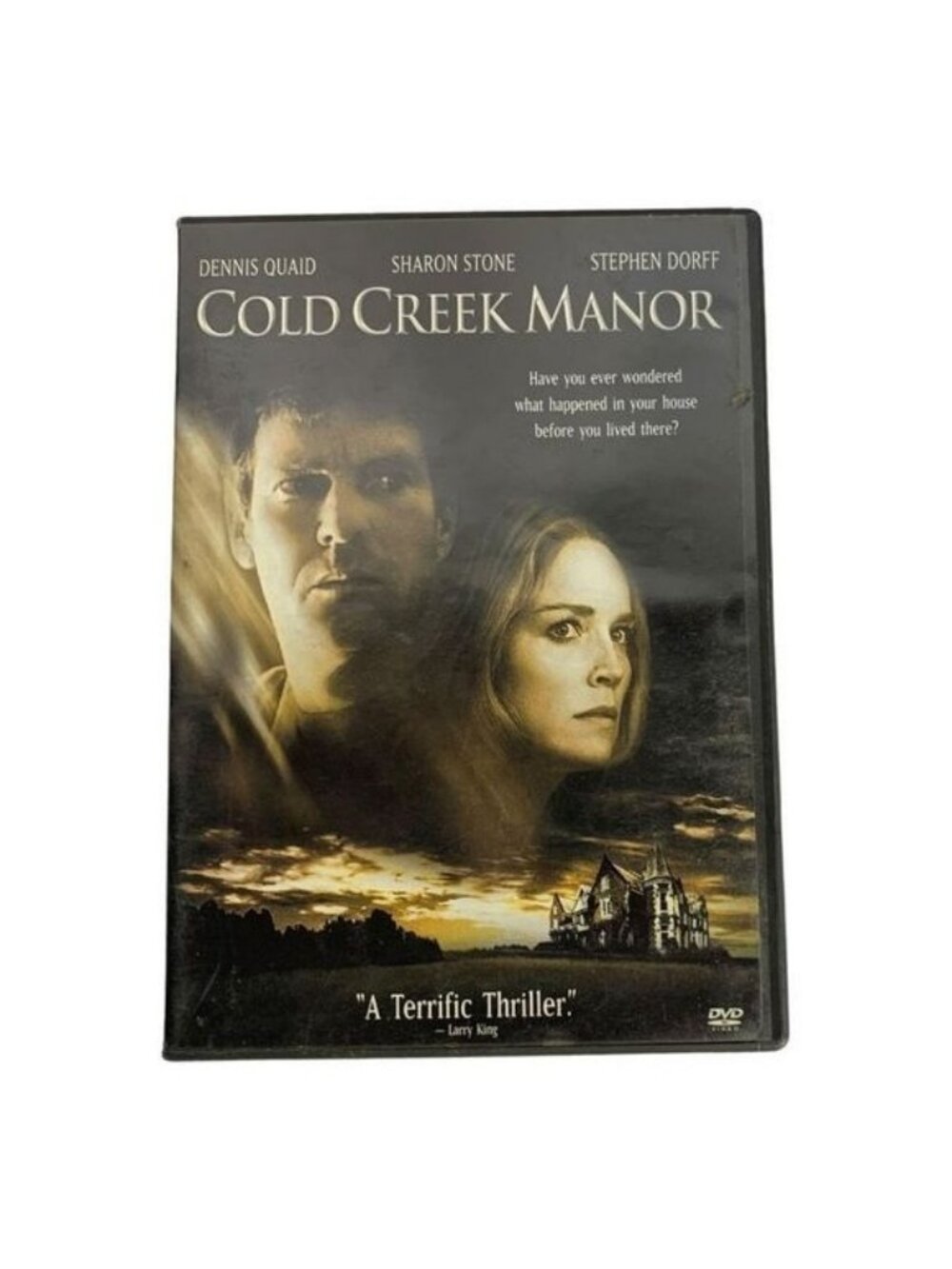 Cold Creek Manor DVD 2003 Dennis Quaid Sharon Stone Thriller R Rated Touchstone